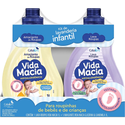 Kit 2 em 1 Lava Roupas E Amaciante Glicerina Camomila CasaKm é boa?