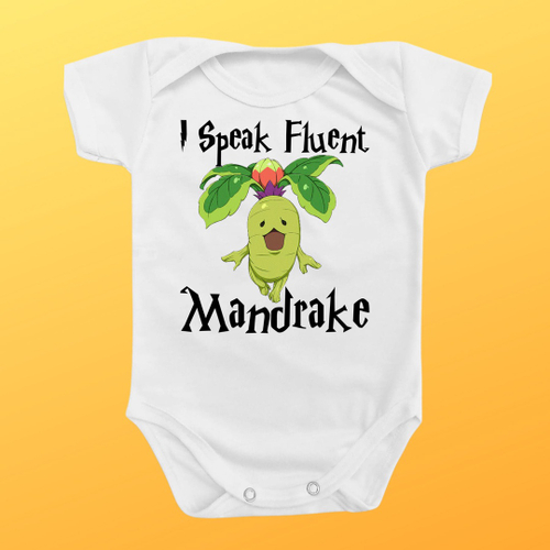 Camiseta Para Bebê Mandrake Baby T-Shirt