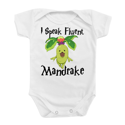 Body Roupa Bebê Harry Filme Speak Mandrake Potter Infantil em