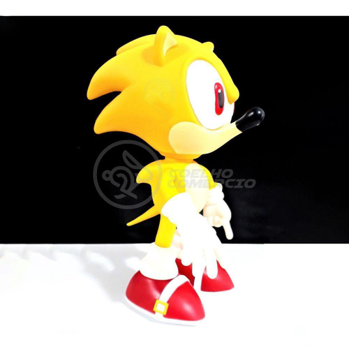 Boneco Action Figure Super Sonic 23cm Sonic em Promoção na Americanas