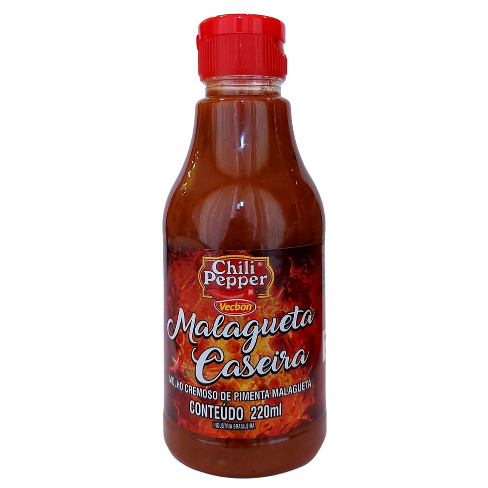 Molho Malagueta Caseira Cremosa 220ml Chili Pepper | Submarino