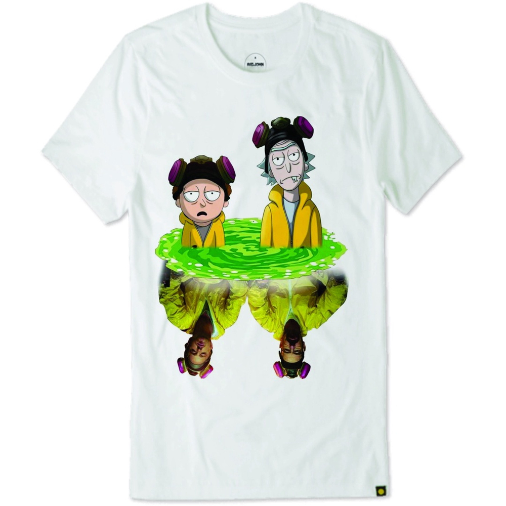 Playera rick y 2025 morty breaking bad