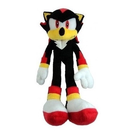 Boneco Pelúcia Sonic Knucles 35 Cm Unisex Antialergico