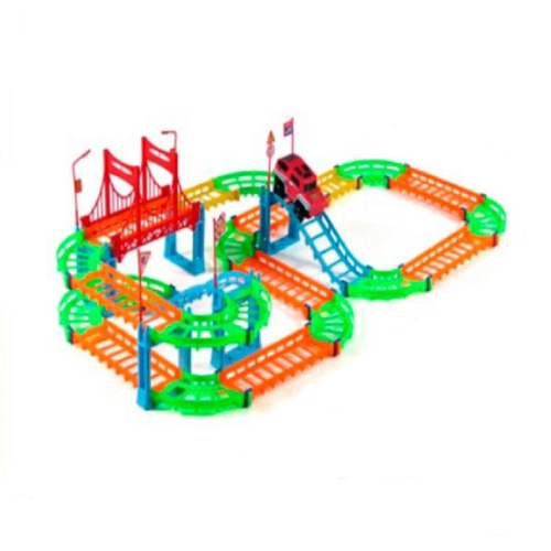 Pista De Carrinho Brinquedo Elétrico Super Track - Chic Outlet