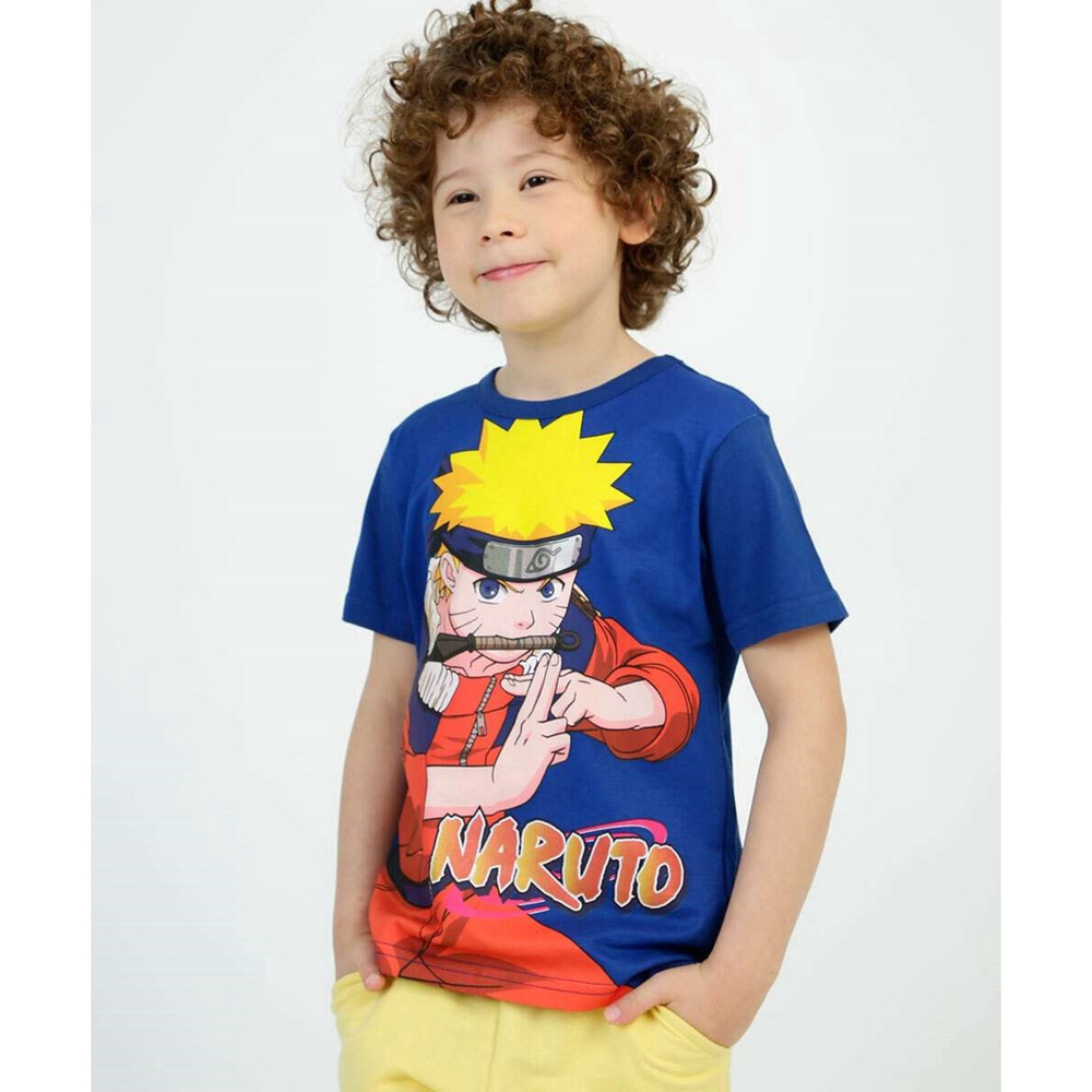 Camiseta Infantil Estampa Sakura Naruto Tam 4 a 10