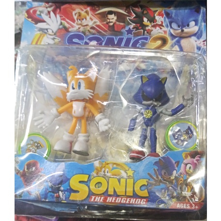 Kit 4 Bonecos Sonic E Sua Turma The Shadow Games | Submarino