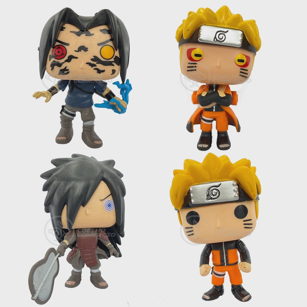 Kit com 5 Bonecos Desenho Naruto Shippuden Pop Grande em Promoção na  Americanas