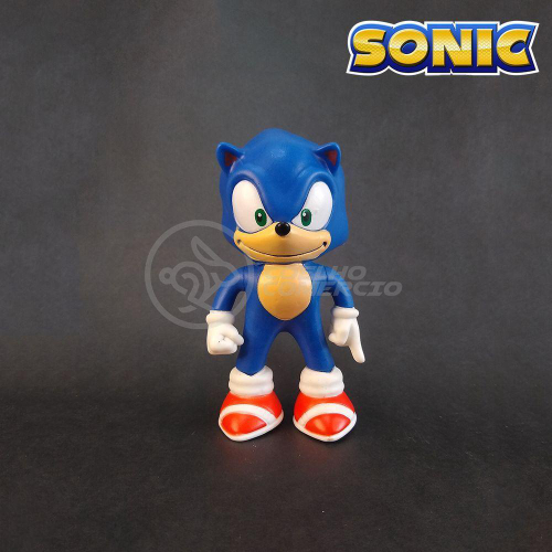 Boneco Action Figure Shadow Sonic Black Preto Articulado Grande