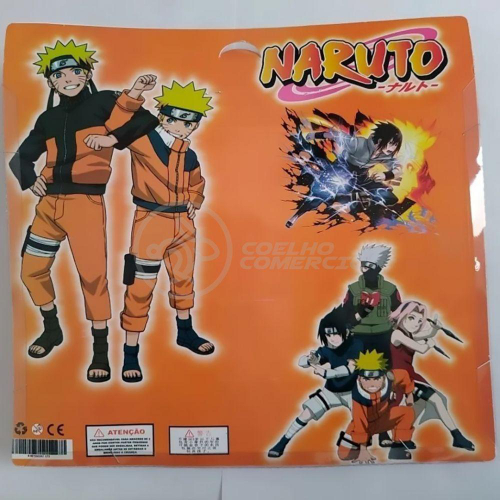 Bandana Azul Naruto Aldeia Vila Da Folha Ninja Anime Nº1 no Shoptime