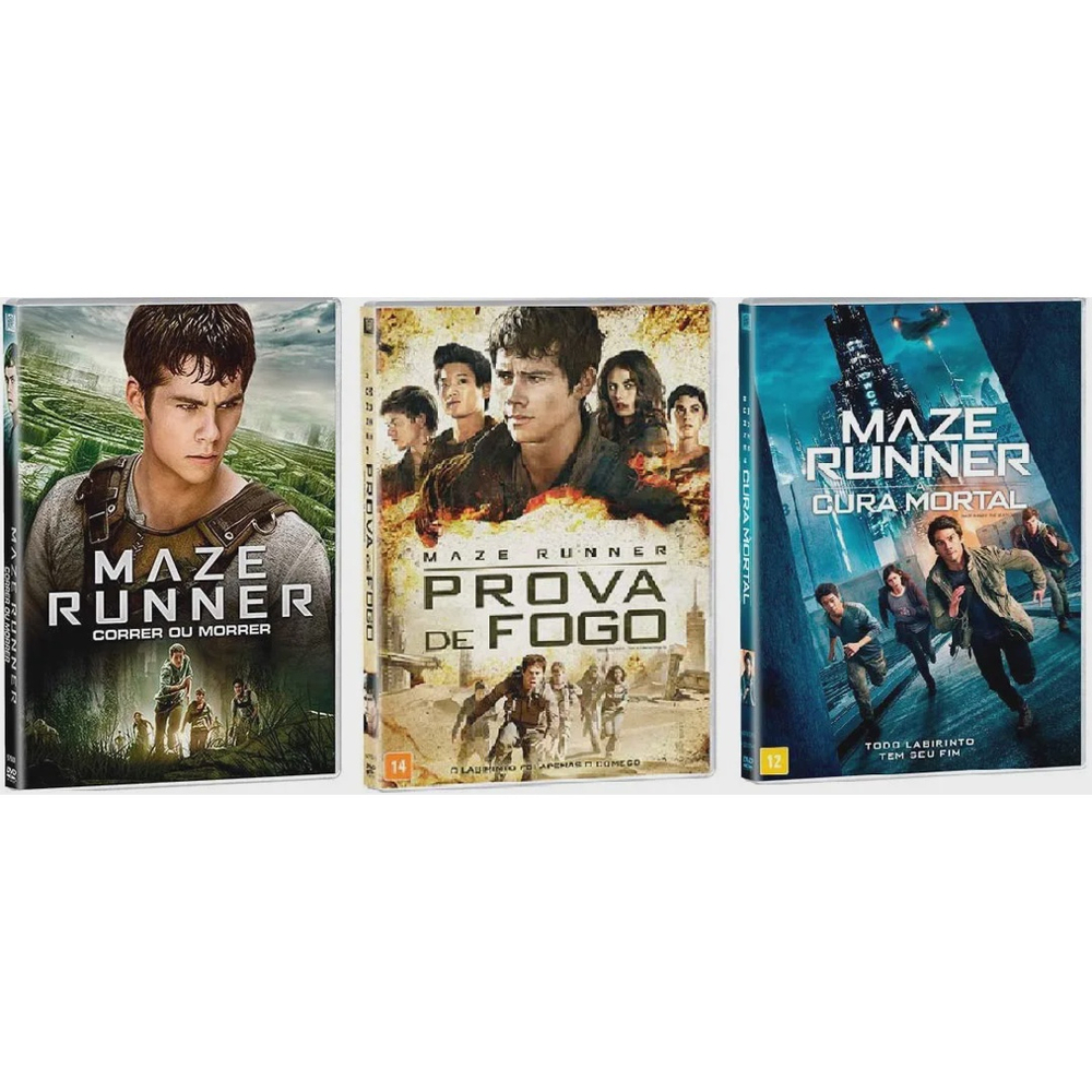 Trilogia Maze Runner DVD