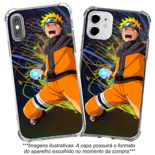 Capinha Nuvens Akatsuki Naruto - iPhone 7 7 Plus 8 8 Plus