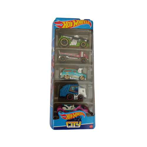 HotWheels Combo Original City Kit 5 Carros Mattel