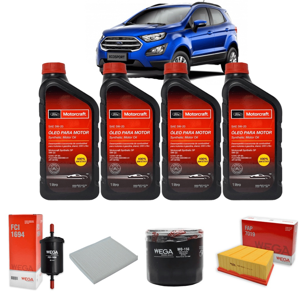 Kit Revis O Oleo W Ford Ecosport No Shoptime