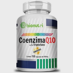 Menor preço em Coenzima Q10 + L-Triptofano - (150 Capsulas) - Bionutri