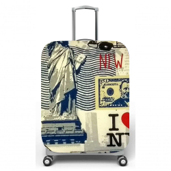 Capa Para Mala De Viagem G C48x A75 X P29cm I Love Nyc é boa?