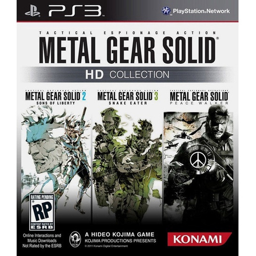 Metal Gear Solid 2 Sons Of Liberty Hd Ps3 Jogo Digital