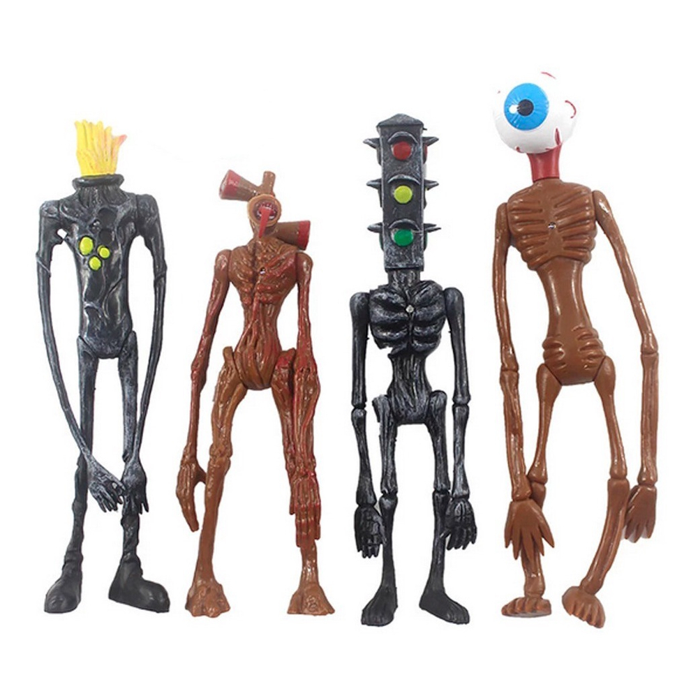 4x Boneco Siren Head Cabeça De Sirene Roblox 20cm Terror Luz em Promoção na  Americanas