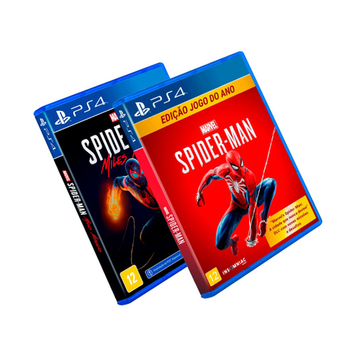 Spider Man edição jogo do ano PS4 LACRADO