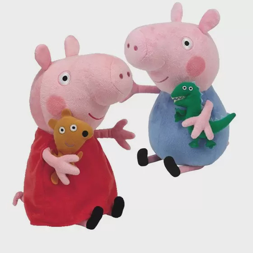 Brinquedo Casa Deluxe da Peppa Pig Playset Com a Suzy Sheep e George em  Promoção na Americanas