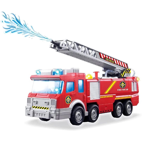 Caminhão Brinquedo Bombeiro Fire c/ Som E Luz - Magic Toys no Shoptime