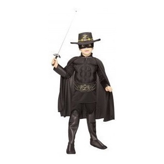 Fantasia infantil Capa zorro vampiro bruxo ou bruxa preta na