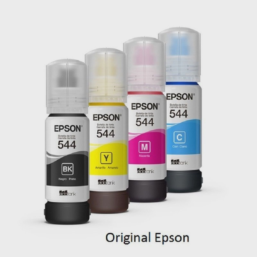 Tinta epson T544 kit com 4 cores para L3250 em Promoção na Americanas