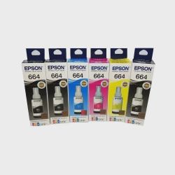 Kit 6 Tintas Epson Original L395 L365 L220 L455 L380 L375 664 T664 - Combo economico 6 Unidades é boa?