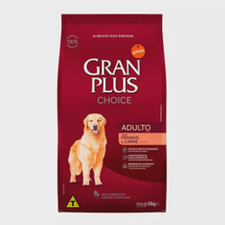 Ração Para Cães Guabi Gran Plus Choice Adultos Frango e Carne - 15kg Menor preço em Ração Para Cães Guabi Gran Plus Choice Adultos Frango e Carne - 15kg