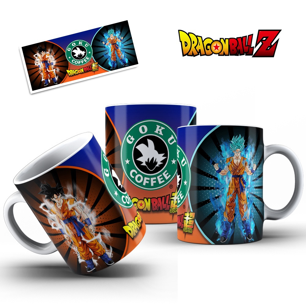 Caneca Dragon Ball Z Personagens