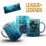 Caneca League of Legends (Gamer): PROJETO, Mordekaiser