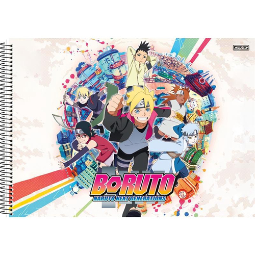 Caderno Desenho Naruto Grande Capa Dura 60 Folhas em Promoção na Americanas