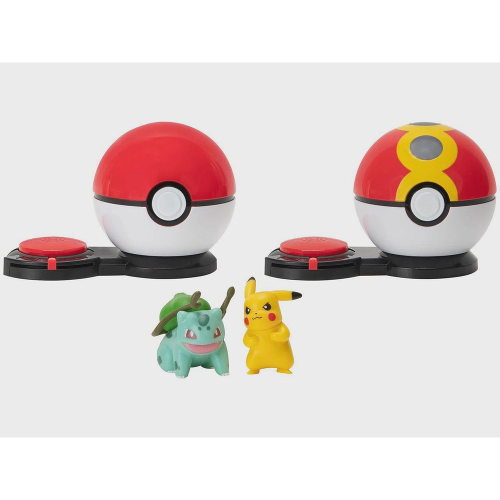 Compre Pokemon - Poké Bola Ataque Surpresa - Pikachu e Bulbasauro