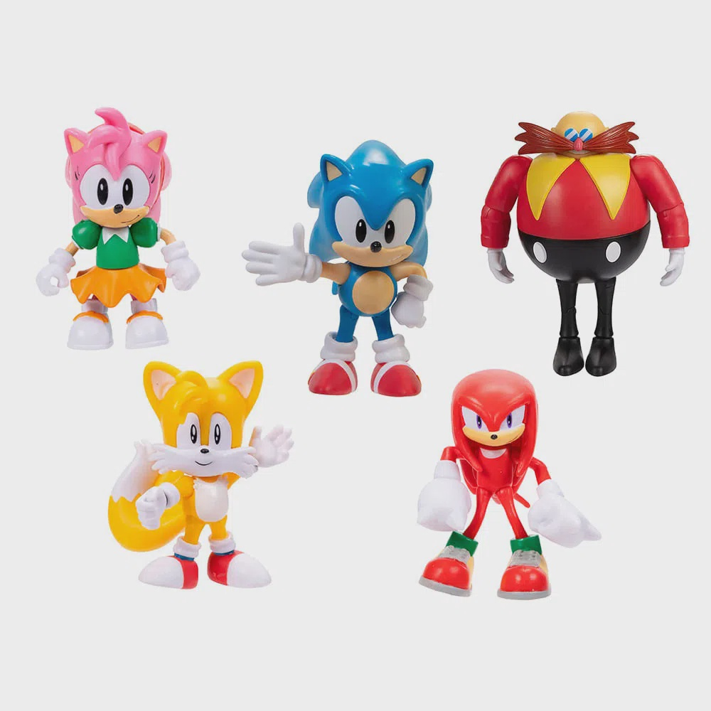 Figura Articulada - Sonic - Sonic The Hedgehog - Candide -  superlegalbrinquedos