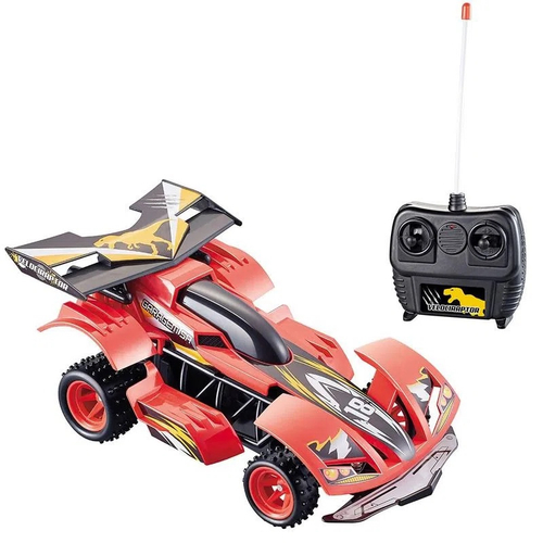 Carrinho de Controle Remoto Cambalhota Hot Wheels Candide Vermelho