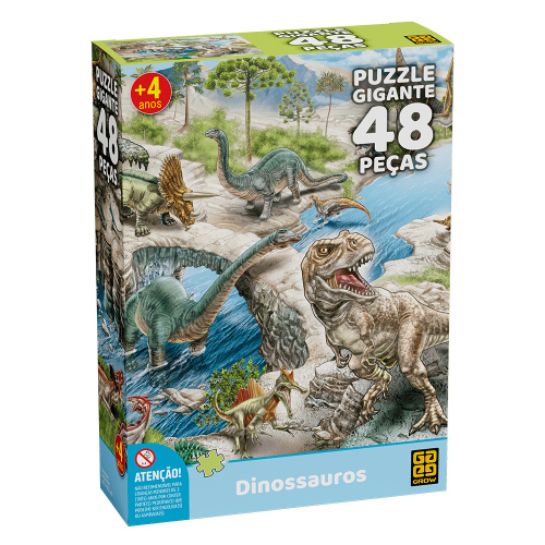 Quebra Cabeça; Dinossauros; infantil