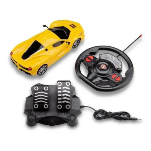 Carro Controle Remoto Corrida Hype Speed Vermelho - Bbr Toys