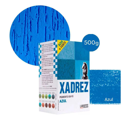 Pigmento Po Xadrez Azul 500g 67652