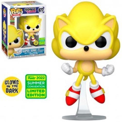 Boneco Sonic The Hedgehog Emerald Pop Funko 284 - Sonic The