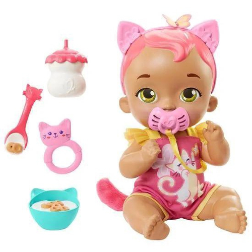 Boneca Lovely Baby Filhote Gatinha Amarelinha 9 cm + Acessórios em Promoção  na Americanas