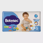 Fralda babysec galinha pintadinha mega g/ 32un
