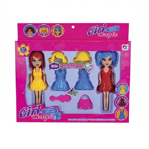 Boneca Troca de Roupa Girl Dressed - Zoop Toys