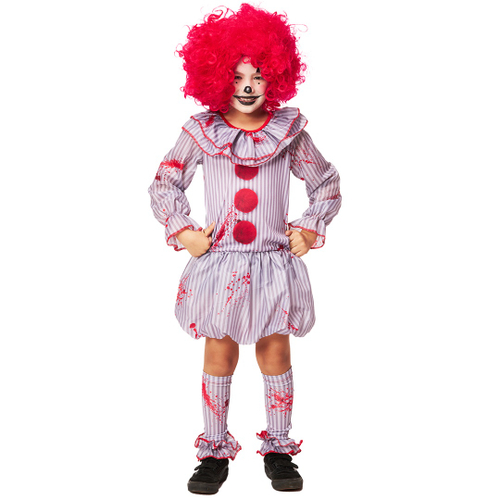 Fantasia De Palhaço It A Coisa Feminina Adulto Halloween Pennywise -  Fashion Fantasy - Fantasia - Magazine Luiza