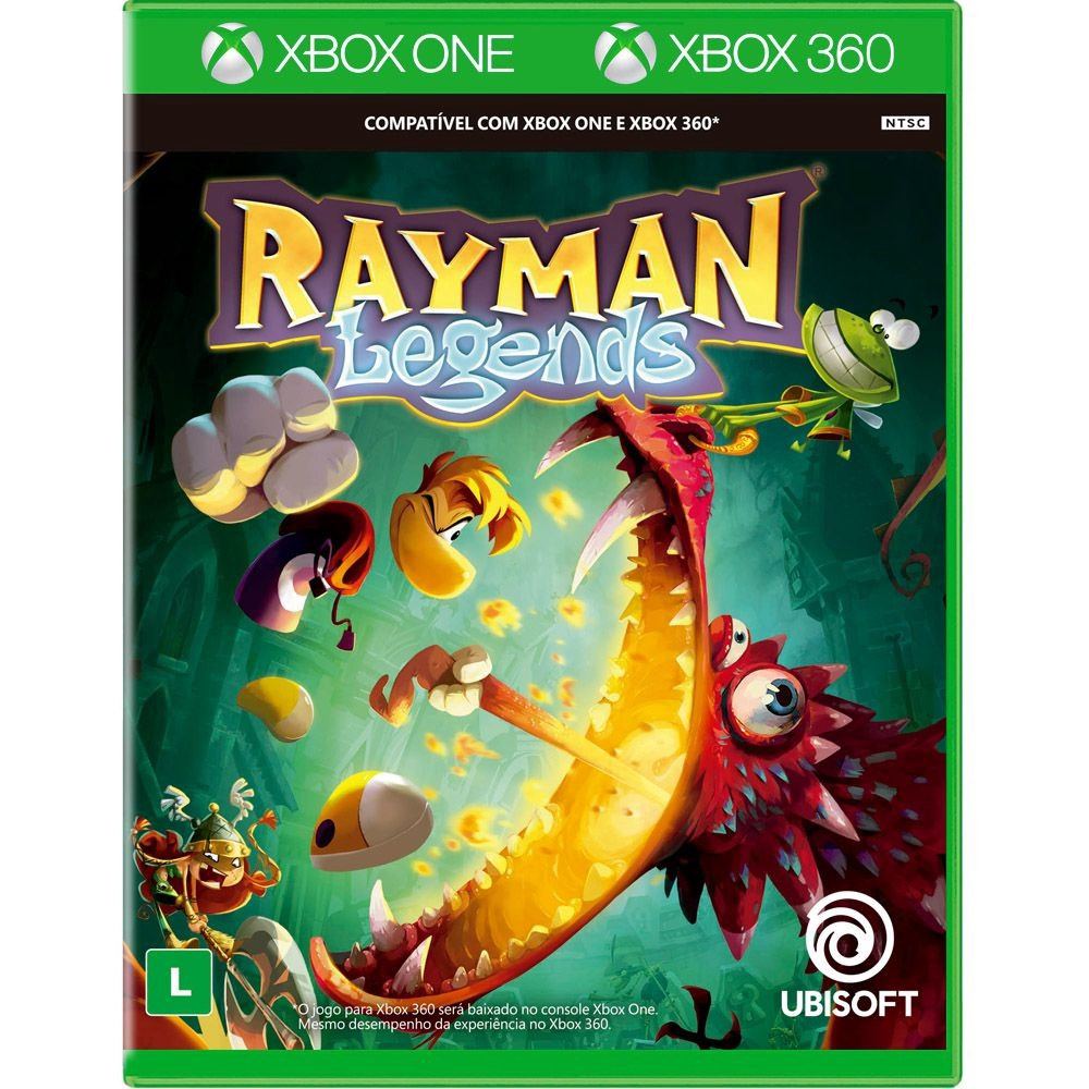 Jogo Rayman Origins Retrocompativel - Xbox One - Novo - Ubisoft