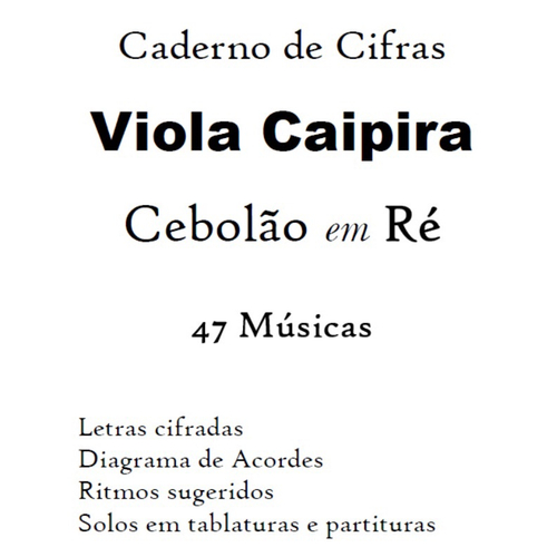 Caderno De Cavaquinho 54 Músicas Com Cifras Solos E Ritmos