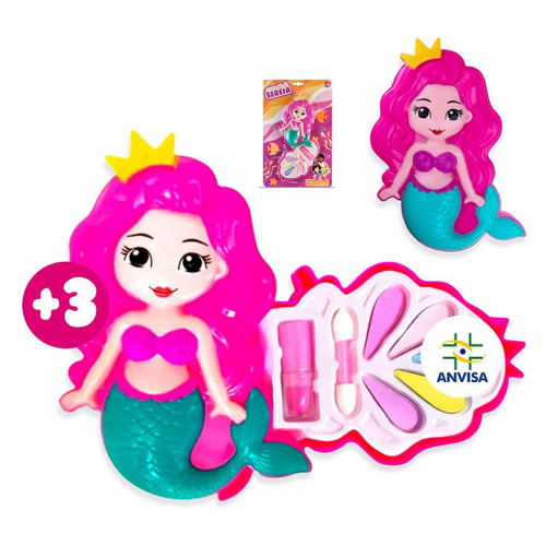 KIT DE MAQUIAGEM INFANTIL - PEQUENO - LITTLE BEAUTY