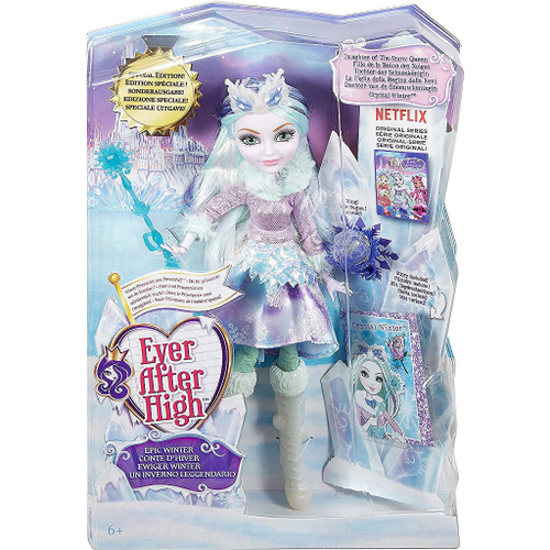 Boneca Ever After High Feitiço de inverno Foxanne Mattel com o