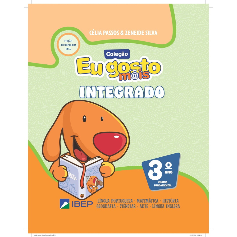 Livro Eu Gosto M Is Integrado Volume 3 Reformulado Bncc Submarino