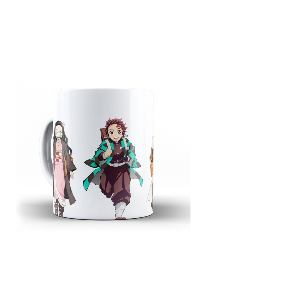 Caneca Demon Slayer Tanjiro & Zenitsu & Inosuke