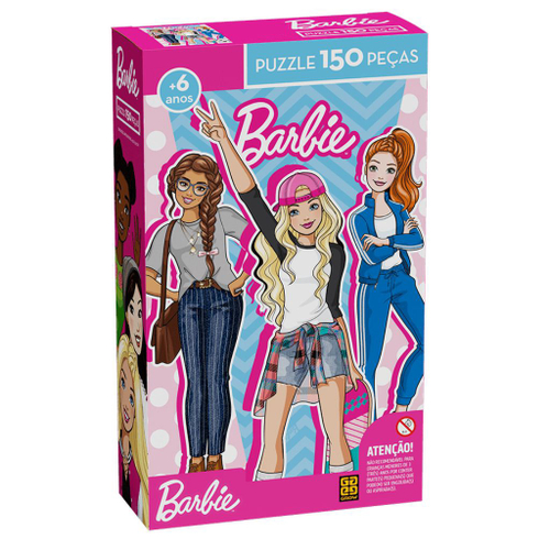 Quebra-Cabeça Para Colorir Barbie na Americanas Empresas