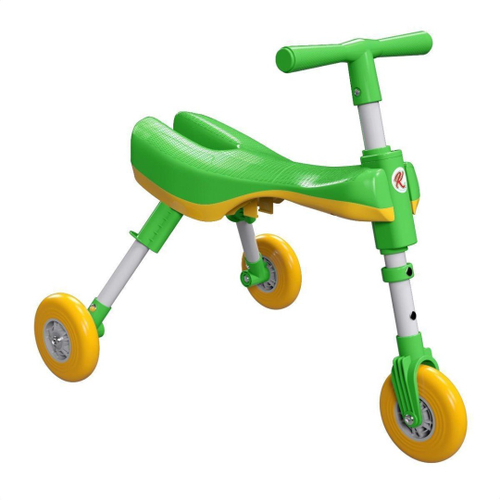 Triciclo infantil de dois assentos, bicicleta com pedal